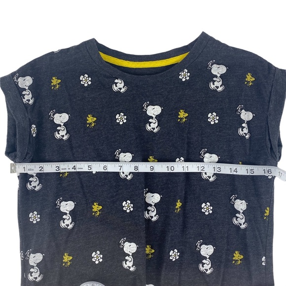 Peanuts Snoopy Women's TShirt with Tie Detail Size XS - Picture 8 of 8